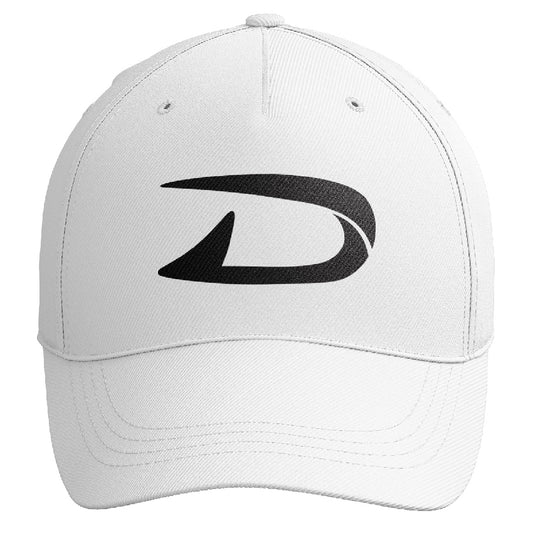 Driven Golf Cap - 3D Logo - White