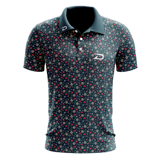 Driven Golf Shirt | Flower Collection- DFL-001