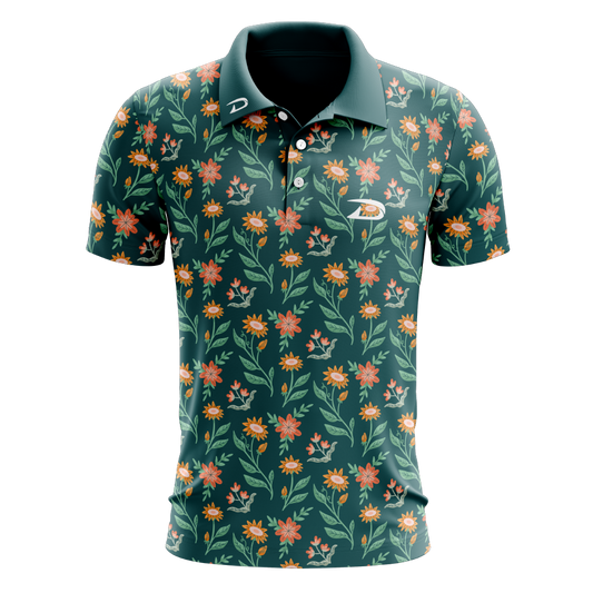 Driven Golf Shirt | Flower Collection- DFL-004