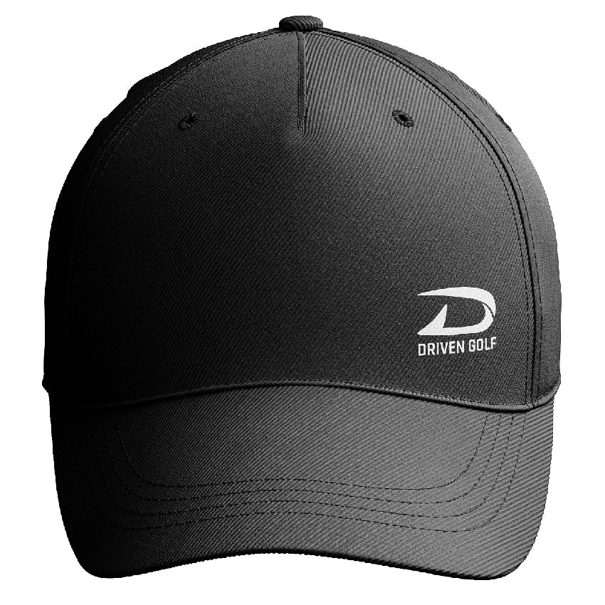 Driven Golf Cap - Small Logo - Black