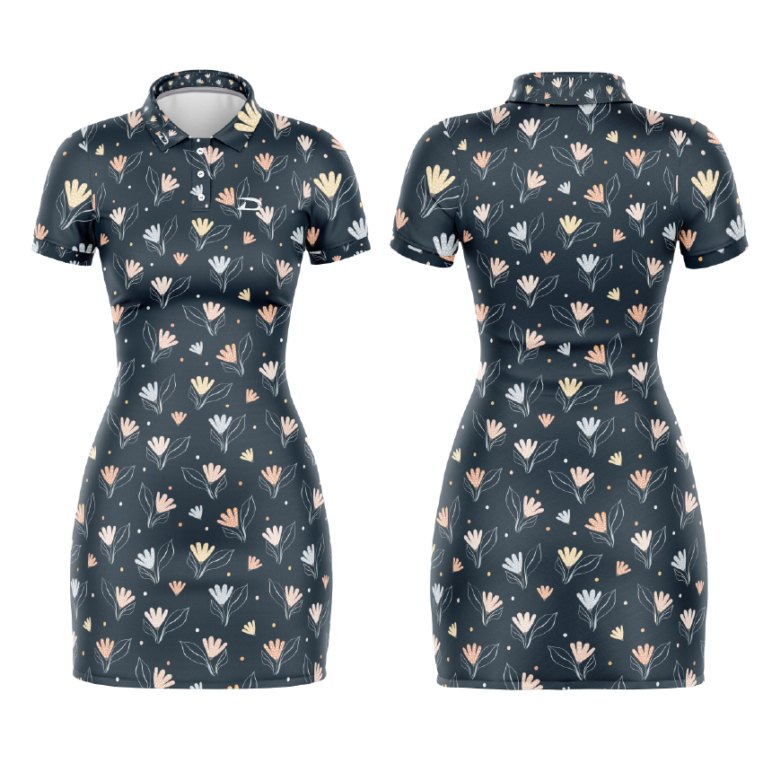 Driven Golf Dress | Floral Collection - GDFC-001