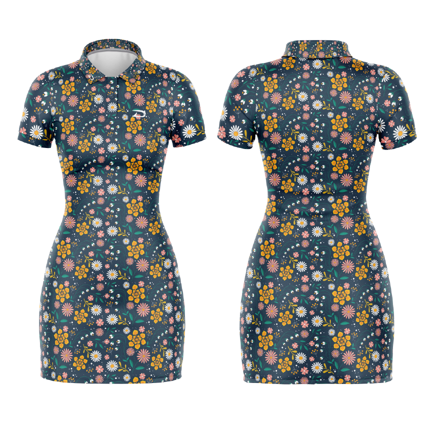 Driven Golf Dress | Floral Collection - GDFC-002