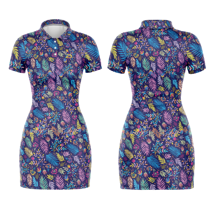 Driven Golf Dress | Floral Collection - GDFC-003