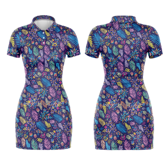 Driven Golf Dress | Floral Collection - GDFC-003