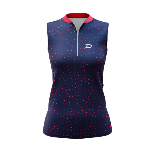 Driven Golf Shirt | Sleeveless Pattern Collection- LSPR-001