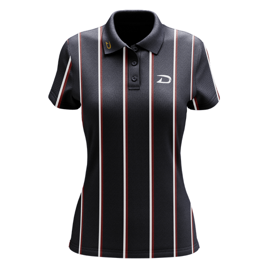 Driven Golf Shirt | Vertical Striped Collection- LVR-001