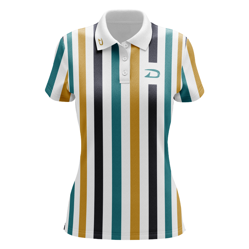 Driven Golf Shirt | Vertical Striped Collection- LVR-003