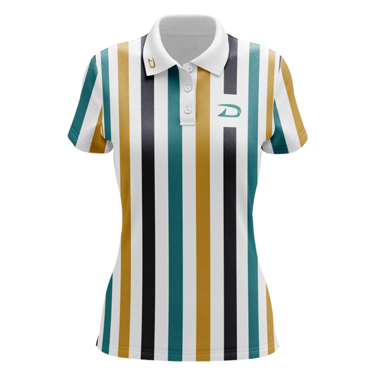 Driven Golf Shirt | Vertical Striped Collection- LVR-003