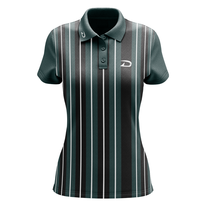 Driven Golf Shirt | Vertical Striped Collection- LVR-004