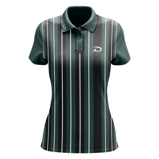 Driven Golf Shirt | Vertical Striped Collection- LVR-004