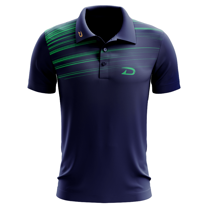 Driven Golf Shirt | Stripe Collection- MST-006