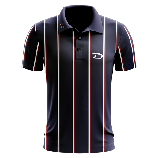 Driven Golf Shirt | Striped Collection- MVR-001