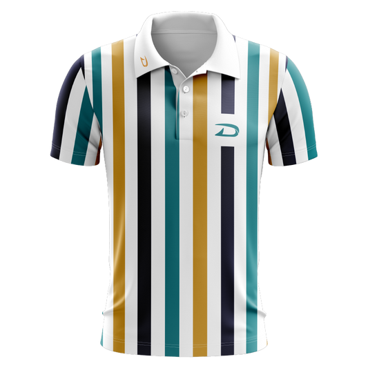 Driven Golf Shirt | Striped Collection- MVR-003