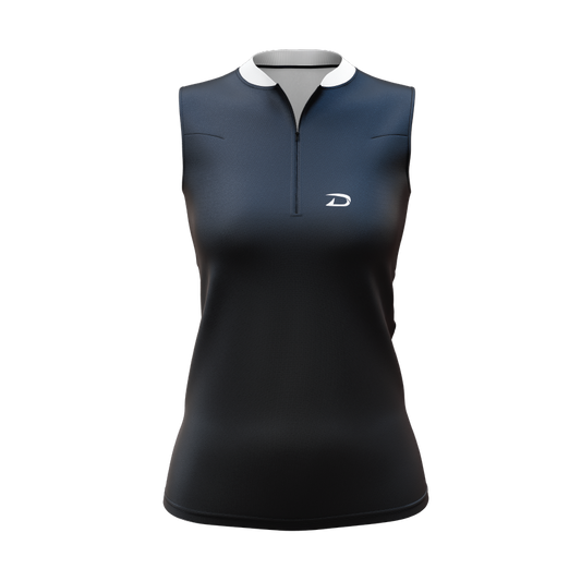 Driven Zipper Golf Shirt | Sleeveless Collection- SLR-007