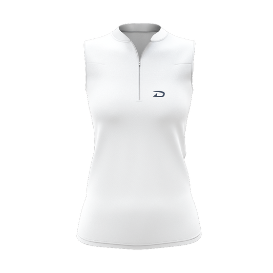 Driven Zipper Golf Shirt | Sleeveless Collection- SLR-008