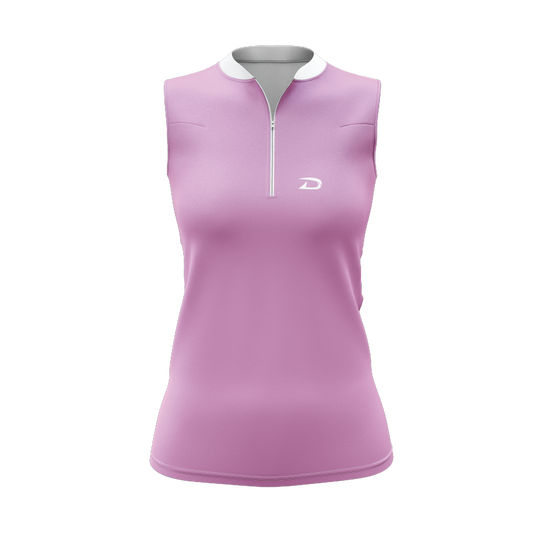 Driven Zipper Golf Shirt | Sleeveless Collection- SLR-010