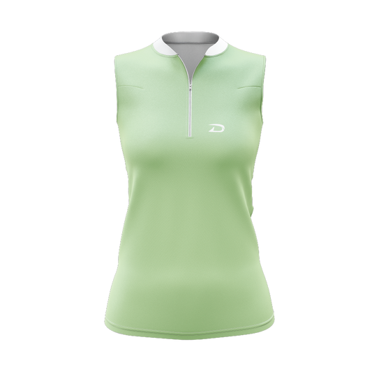 Driven Zipper Golf Shirt | Sleeveless Collection- SLR-011