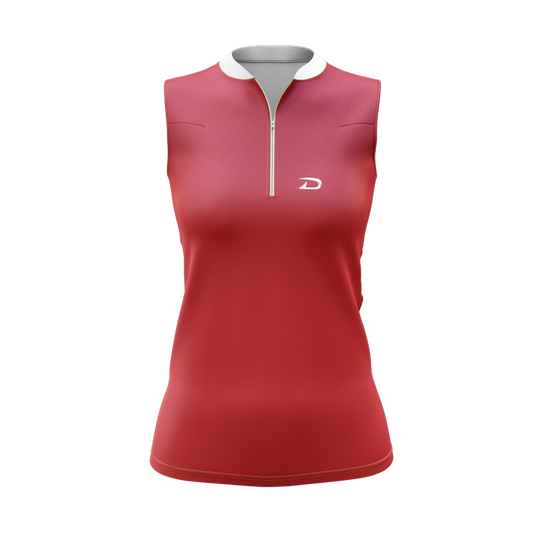 Driven Zipper Golf Shirt | Sleeveless Collection- SLR-015