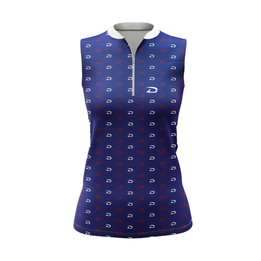 Driven Zipper Golf Shirt | Sleeveless Collection- SLR-018